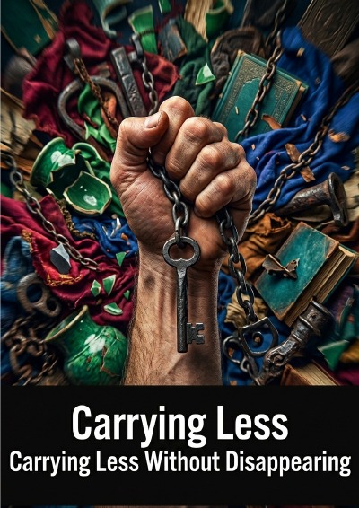 'Cover von Carrying Less Without Disappearing'-Cover
