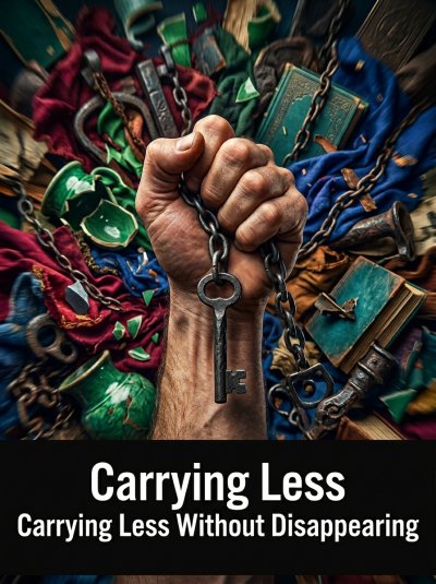 'Cover von Carrying Less Without Disappearing'-Cover