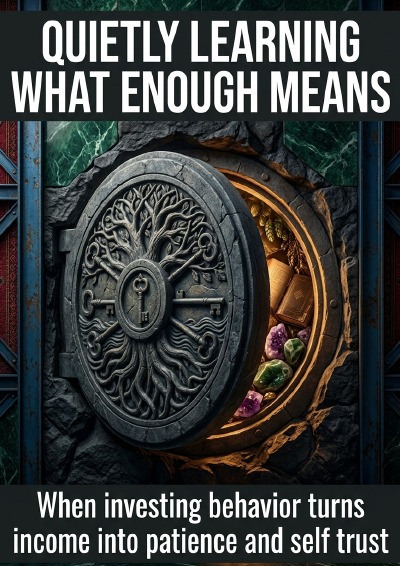 'Cover von Quietly Learning What Enough Means'-Cover