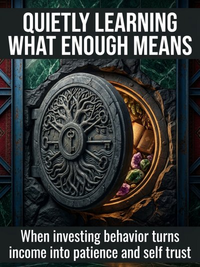 'Cover von Quietly Learning What Enough Means'-Cover