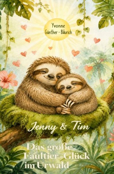 'Cover von Jenny & Tim: Das große Faultier Glück im Urwald'-Cover