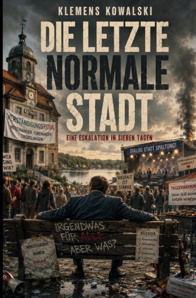 'Cover von Die letzte normale Stadt'-Cover