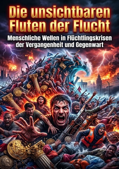 'Cover von Die unsichtbaren Fluten der Flucht'-Cover