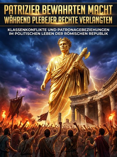 'Cover von Patrizier bewahrten Macht während Plebejer Rechte verlangten'-Cover