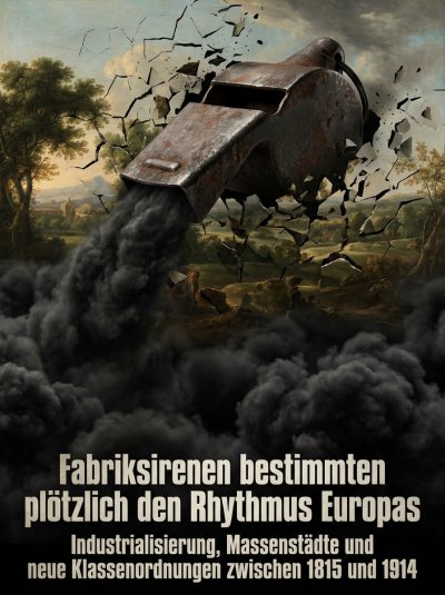 'Cover von Fabriksirenen bestimmten plötzlich den Rhythmus Europas'-Cover