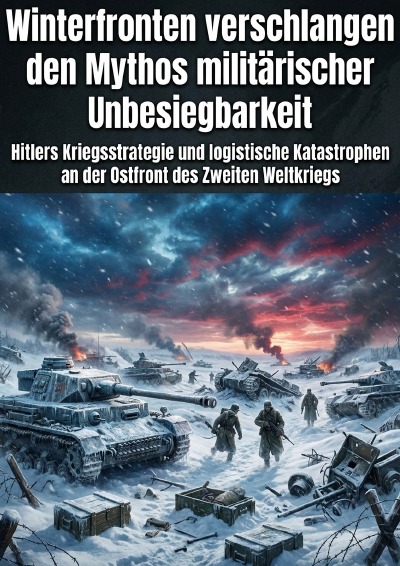 'Cover von Winterfronten verschlangen den Mythos militärischer Unbesiegbarkeit'-Cover
