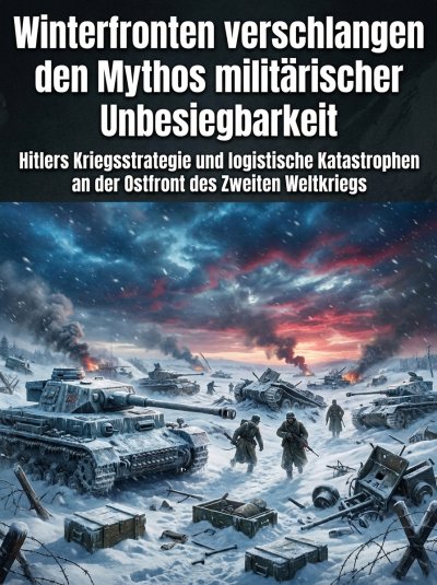 'Cover von Winterfronten verschlangen den Mythos militärischer Unbesiegbarkeit'-Cover