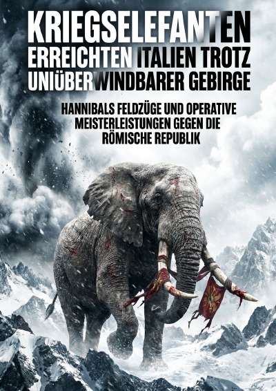 'Cover von Kriegselefanten erreichten Italien trotz unüberwindbarer Gebirge'-Cover