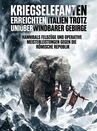 'Cover von Kriegselefanten erreichten Italien trotz unüberwindbarer Gebirge'-Cover