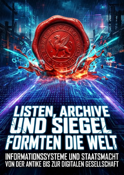 'Cover von Listen, Archive und Siegel formten die Welt'-Cover