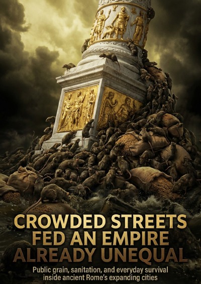 'Cover von Crowded Streets Fed an Empire Already Unequal'-Cover