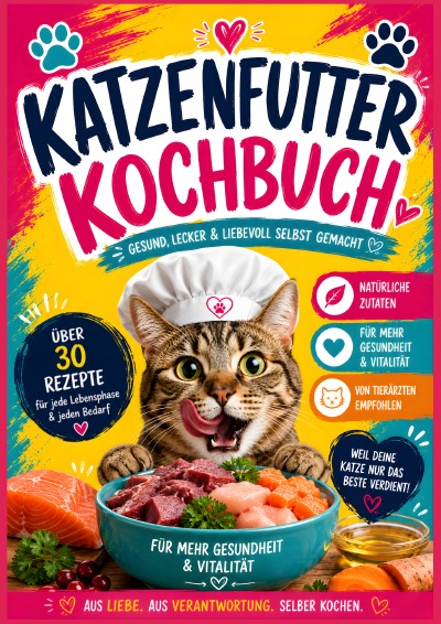 'Cover von Katzenfutter Kochbuch'-Cover