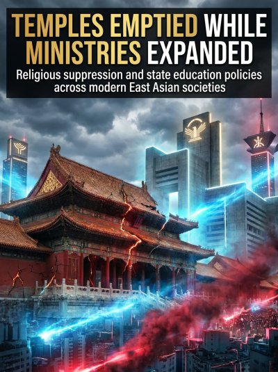 'Cover von Temples Emptied While Ministries Expanded'-Cover