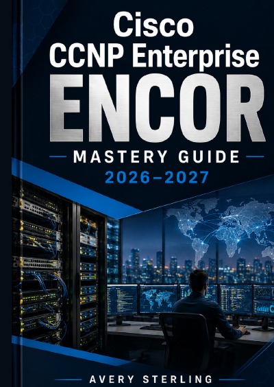 'Cover von Cisco CCNP Enterprise ENCOR Mastery Guide 2026–2027'-Cover