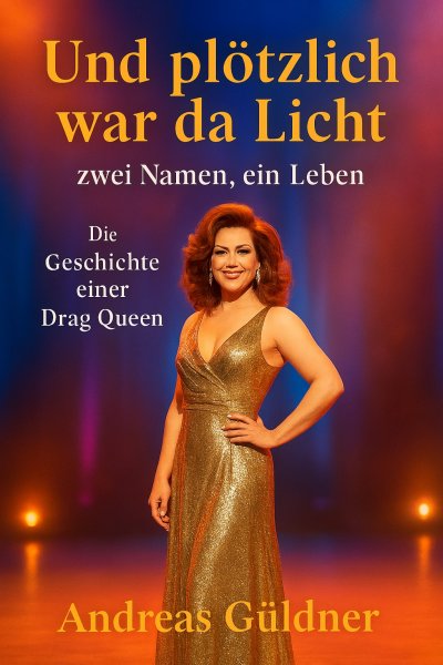 'Cover von Und plötzlich war da Licht – zwei Namen, ein Leben (Die Geschichte einer Drag Queen)'-Cover