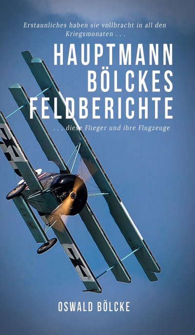 'Cover von Hauptmann Bölckes Feldberichte'-Cover