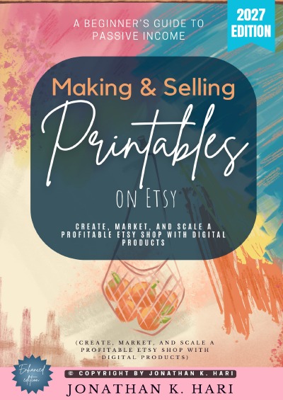 'Cover von Making & Selling Printables on Etsy:'-Cover