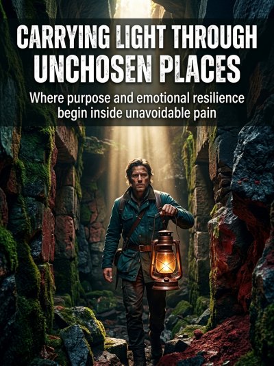 'Cover von Carrying Light Through Unchosen Places'-Cover