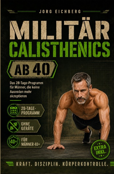 'Cover von Militär Calisthenics ab 40'-Cover