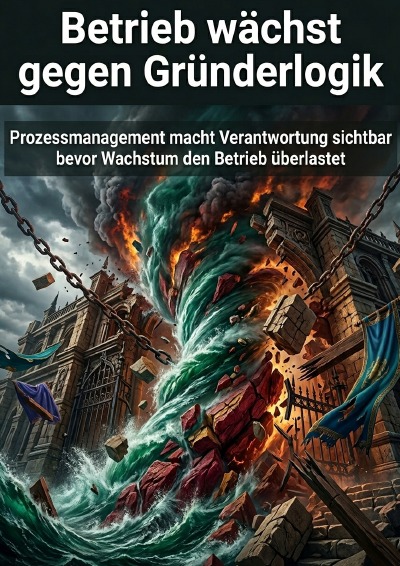 'Cover von Betrieb wächst gegen Gründerlogik'-Cover