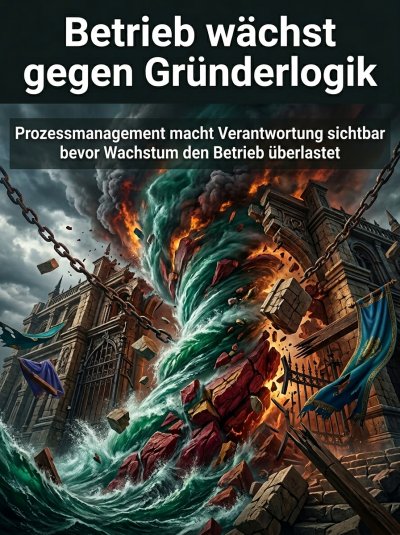 'Cover von Betrieb wächst gegen Gründerlogik'-Cover