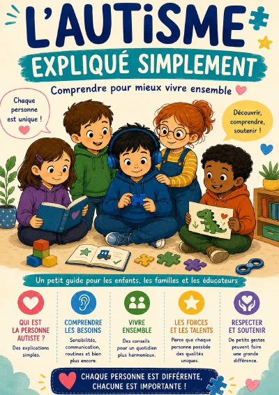 'Cover von L‘Autisme expliqué simplement'-Cover