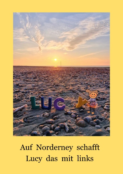 'Cover von Auf Norderney schafft Lucy das mit links'-Cover