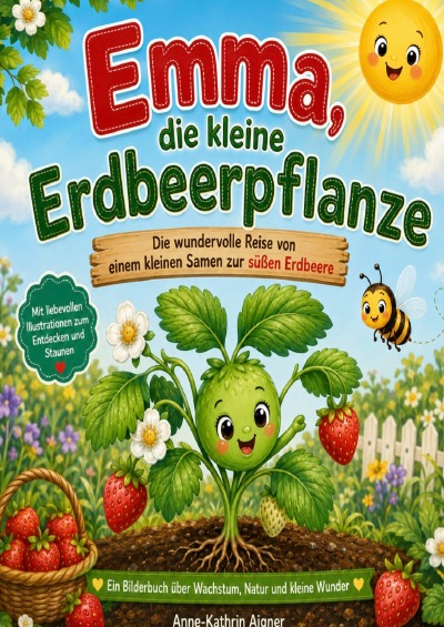'Cover von Emma, die kleine Erdberrpflanze'-Cover