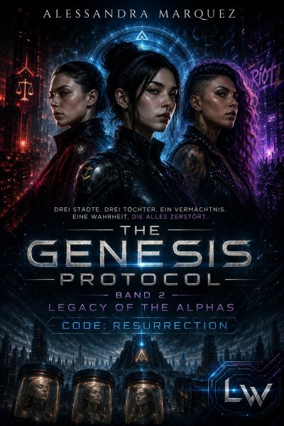 'Cover von THE GENESIS PROTOCOL – Band 2 – Legacy of the Alphas – Code: Resurrection'-Cover