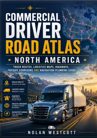 'Cover von Commercial Driver Road Atlas North America'-Cover