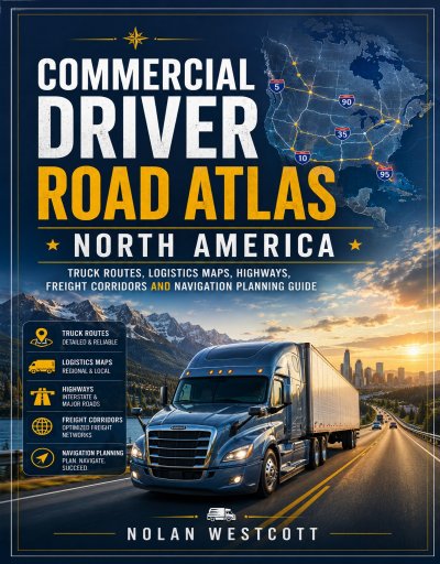 'Cover von Commercial Driver Road Atlas North America'-Cover