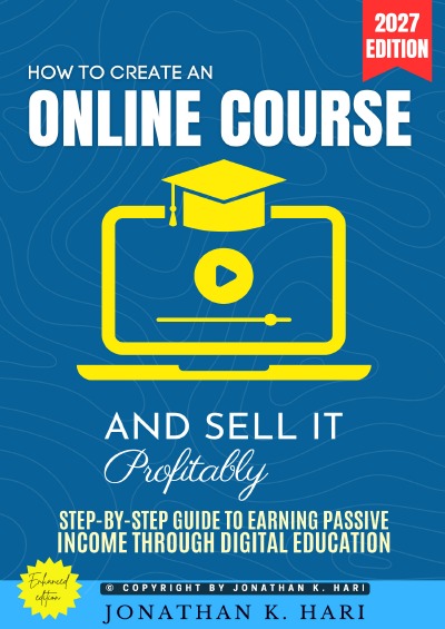 'Cover von How to Create an Online Course and Sell It Profitably:'-Cover