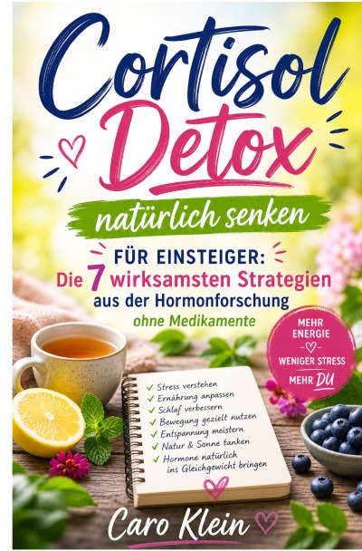 'Cover von Cortisol Detox natürlich senken für Einsteiger'-Cover