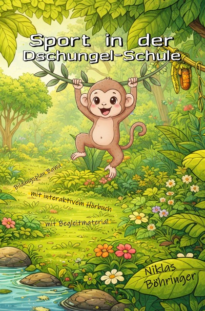 'Cover von Sport in der Dschungel-Schule'-Cover