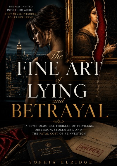 'Cover von The Fine Art of Lying and Betrayal'-Cover