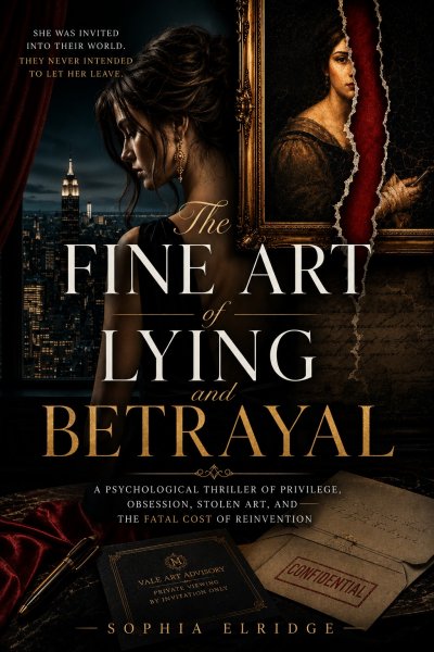 'Cover von The Fine Art of Lying and Betrayal'-Cover