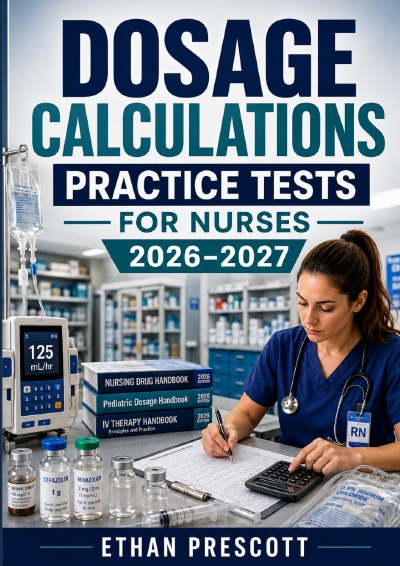 'Cover von Dosage Calculations Practice Tests for Nurses 2026–2027'-Cover