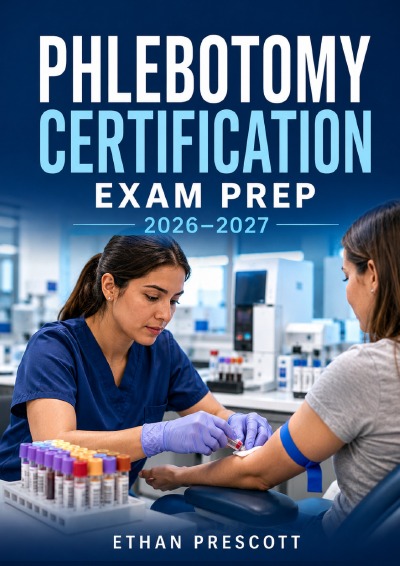 'Cover von Phlebotomy Certification Exam Prep 2026–2027'-Cover