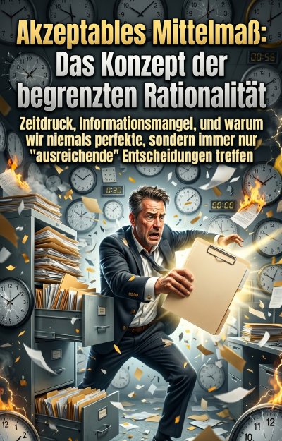 'Cover von Akzeptables Mittelmaß: Das Konzept der begrenzten Rationalität'-Cover