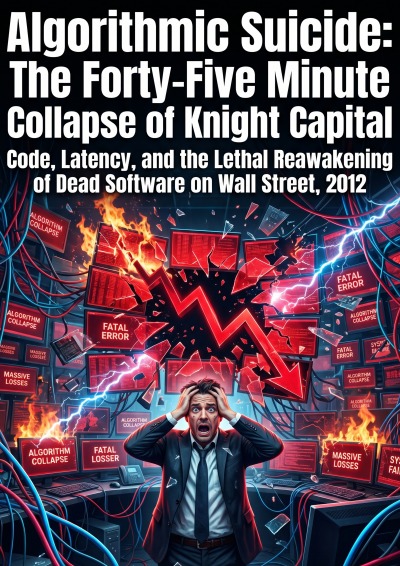 'Cover von Algorithmic Suicide: The Forty-Five Minute Collapse of Knight Capital'-Cover
