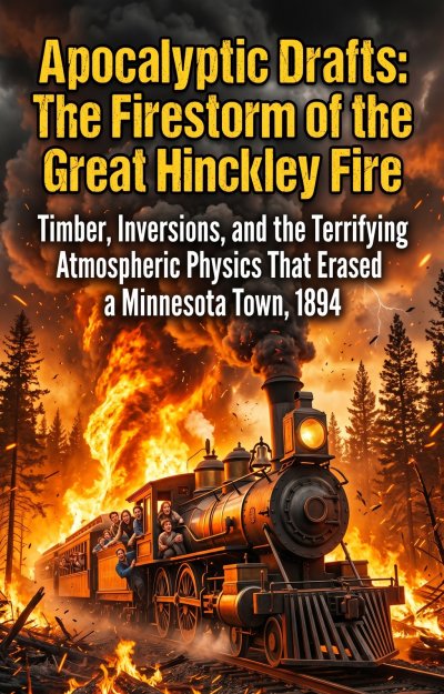 'Cover von Apocalyptic Drafts: The Firestorm of the Great Hinckley Fire'-Cover