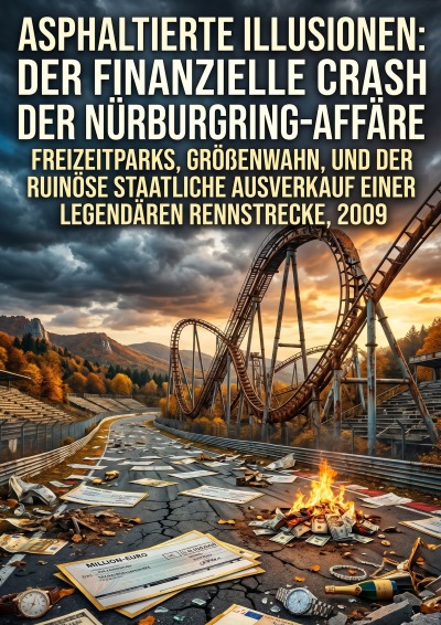 'Cover von Asphaltierte Illusionen: Der finanzielle Crash der Nürburgring-Affäre'-Cover