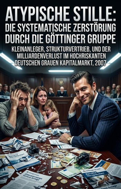 'Cover von Atypische Stille: Die systematische Zerstörung durch die Göttinger Gruppe'-Cover