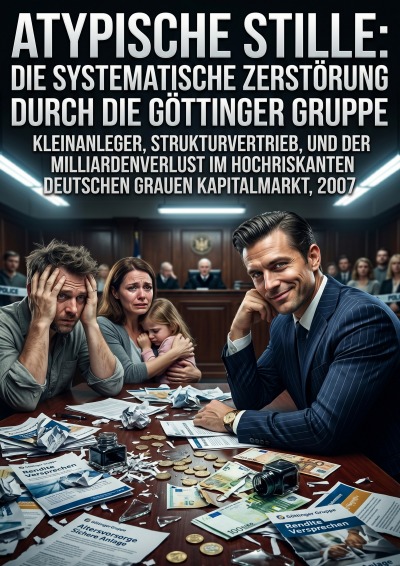 'Cover von Atypische Stille: Die systematische Zerstörung durch die Göttinger Gruppe'-Cover