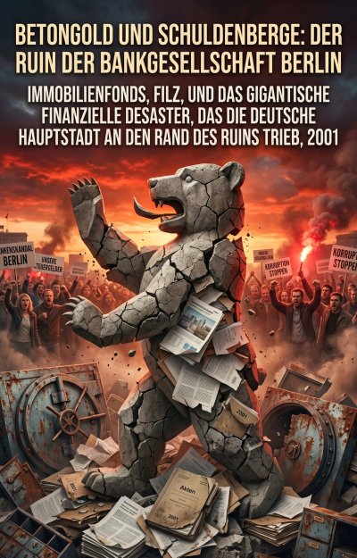 'Cover von Betongold und Schuldenberge: Der Ruin der Bankgesellschaft Berlin'-Cover