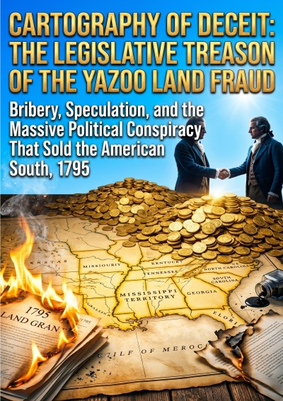 'Cover von Cartography of Deceit: The Legislative Treason of the Yazoo Land Fraud'-Cover