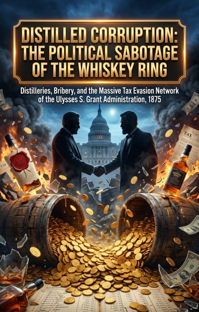 'Cover von Distilled Corruption: The Political Sabotage of the Whiskey Ring'-Cover