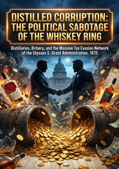 'Cover von Distilled Corruption: The Political Sabotage of the Whiskey Ring'-Cover