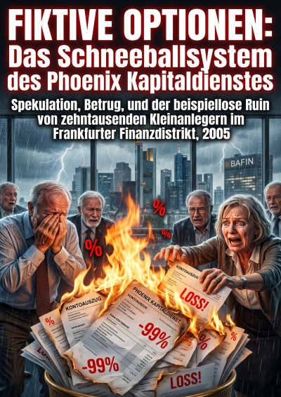 'Cover von Fiktive Optionen: Das Schneeballsystem des Phoenix Kapitaldienstes'-Cover