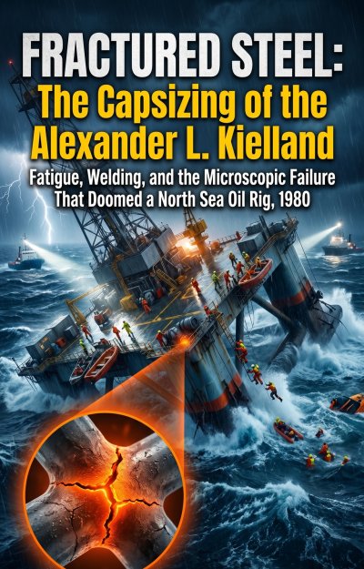 'Cover von Fractured Steel: The Capsizing of the Alexander L. Kielland'-Cover